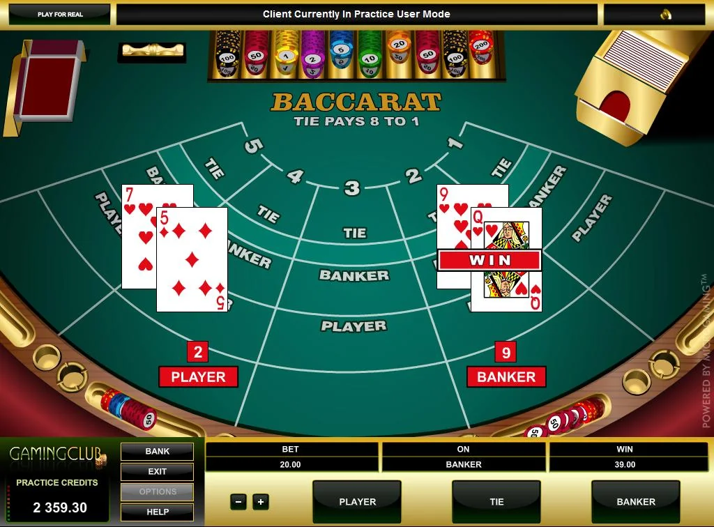 Baccarat na HugeWin